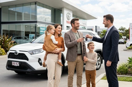 Friendly auto loan advisor ready to assist